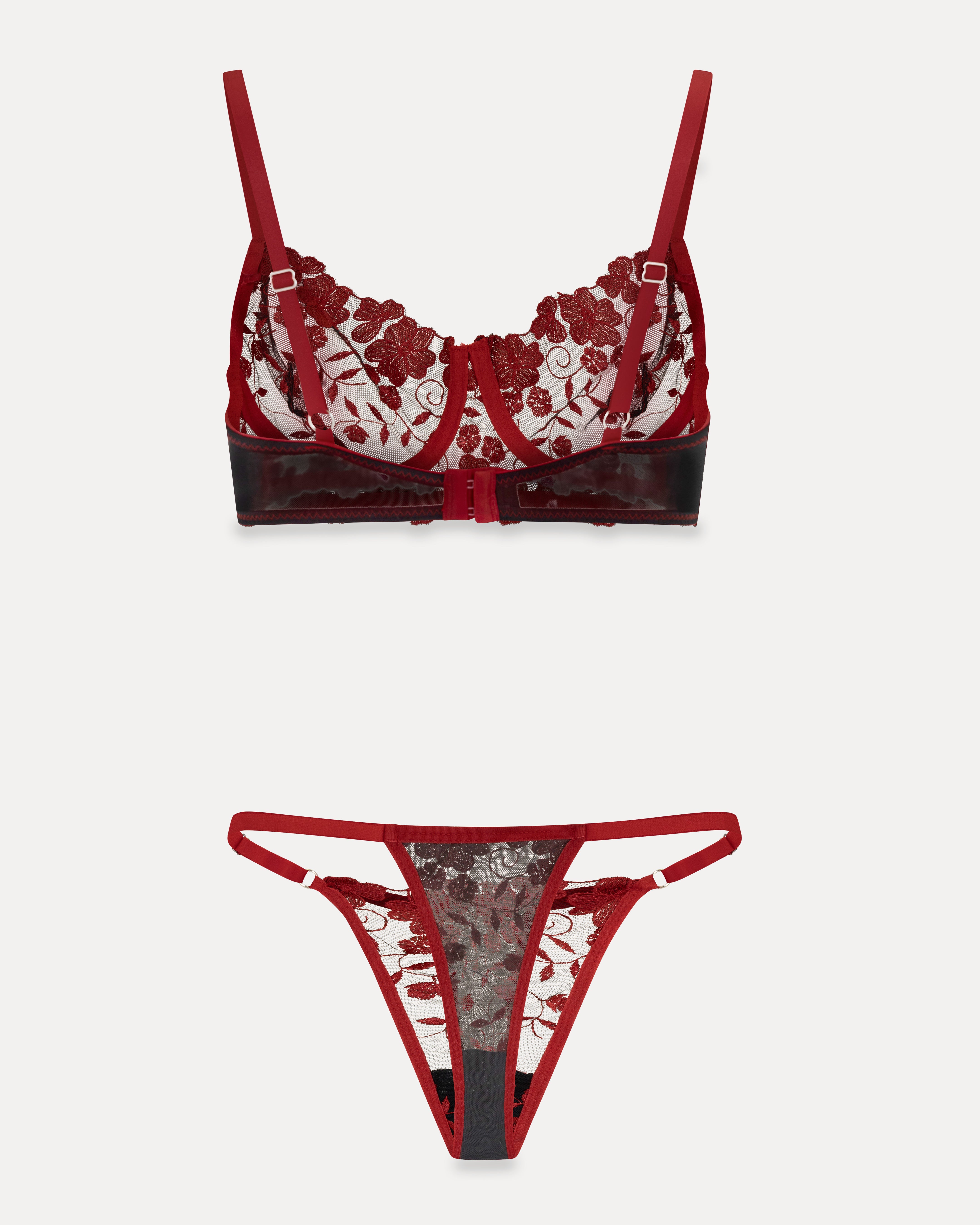Nuit Rouge | Tweedelige set