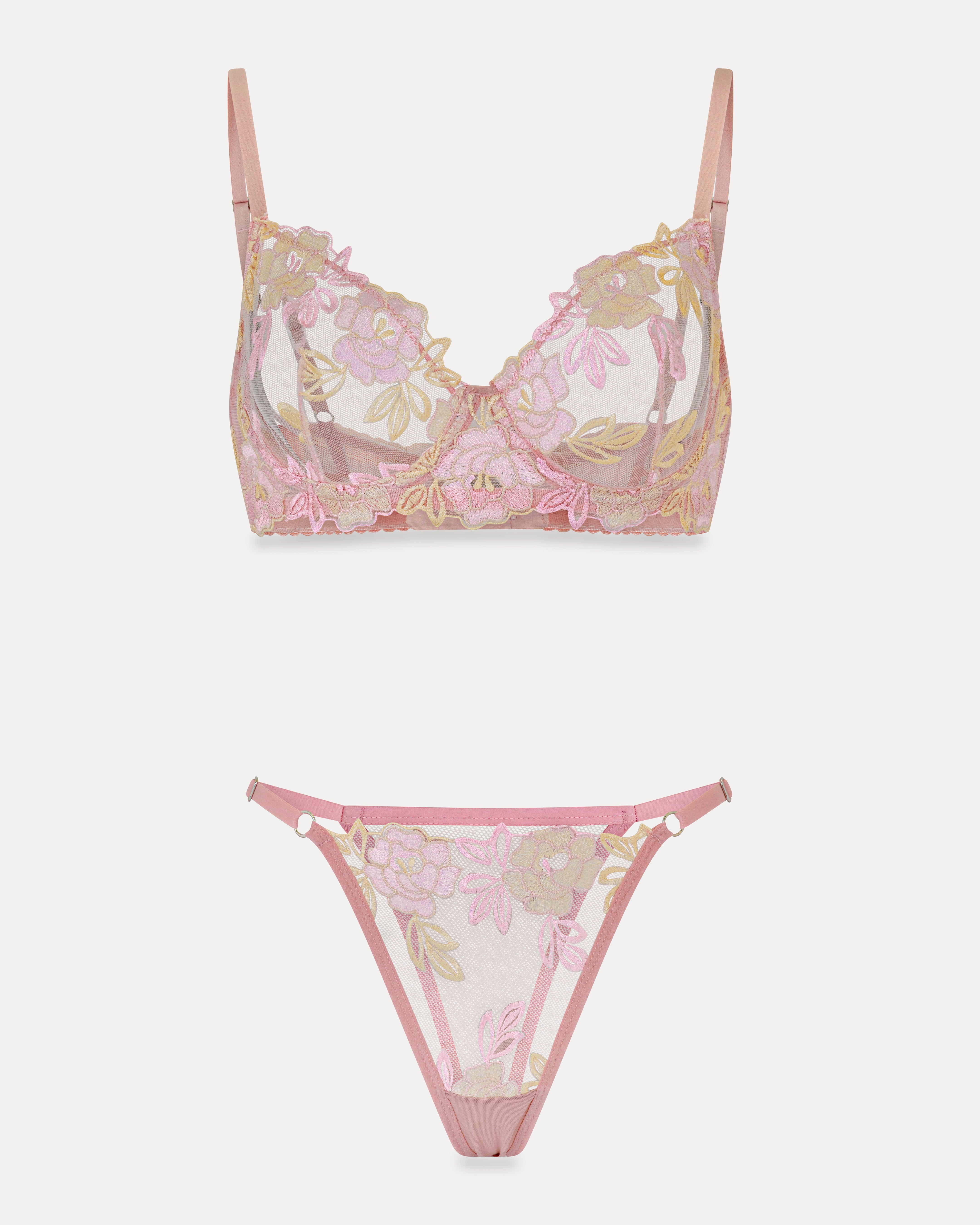 Nude Fleur | Tweedelige set