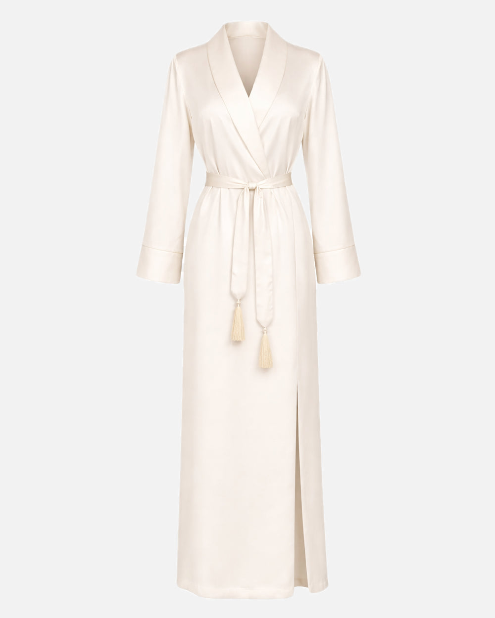 Élise | Satin Bridal Robe | Badjas