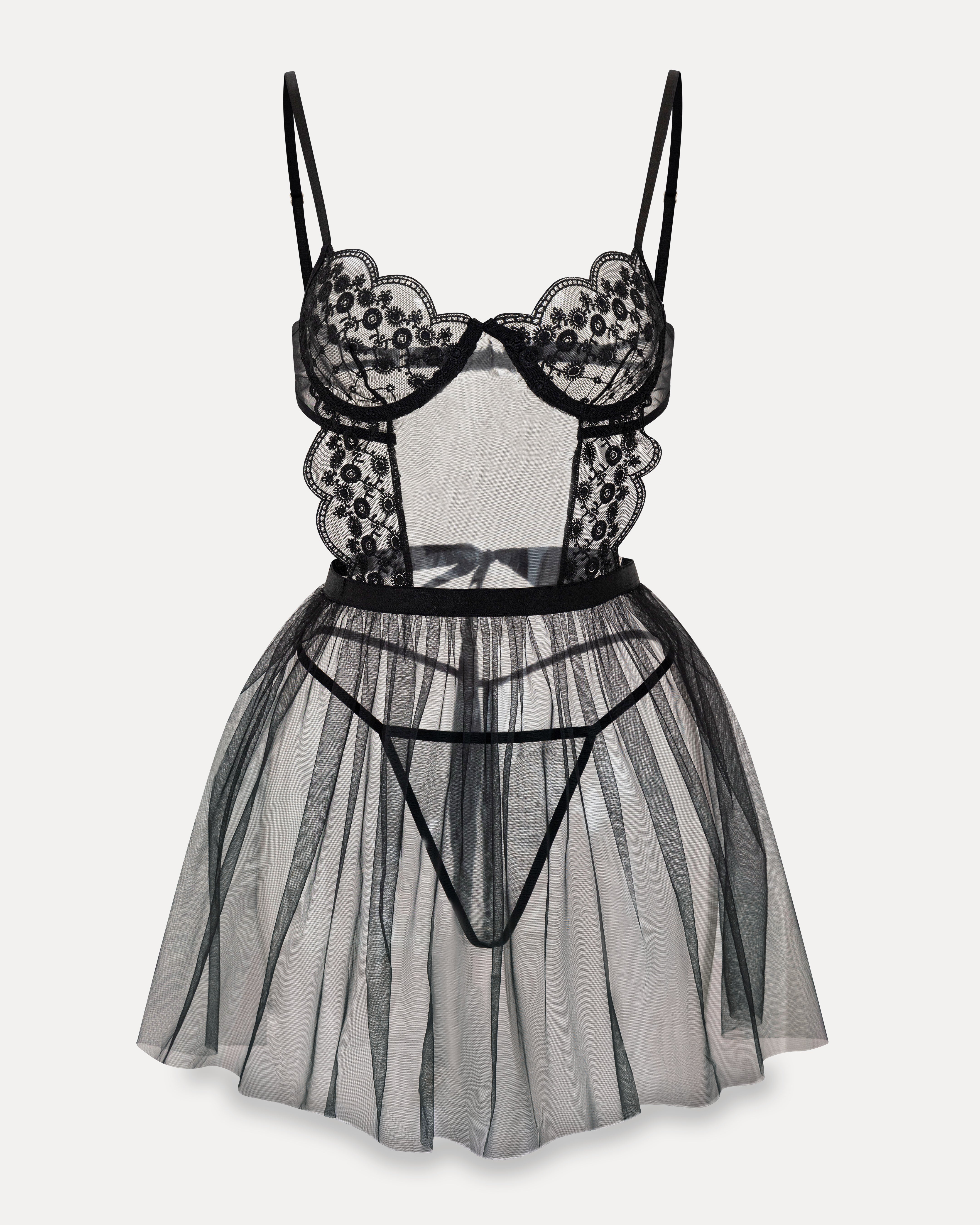 Lune Noire | Bustier dress
