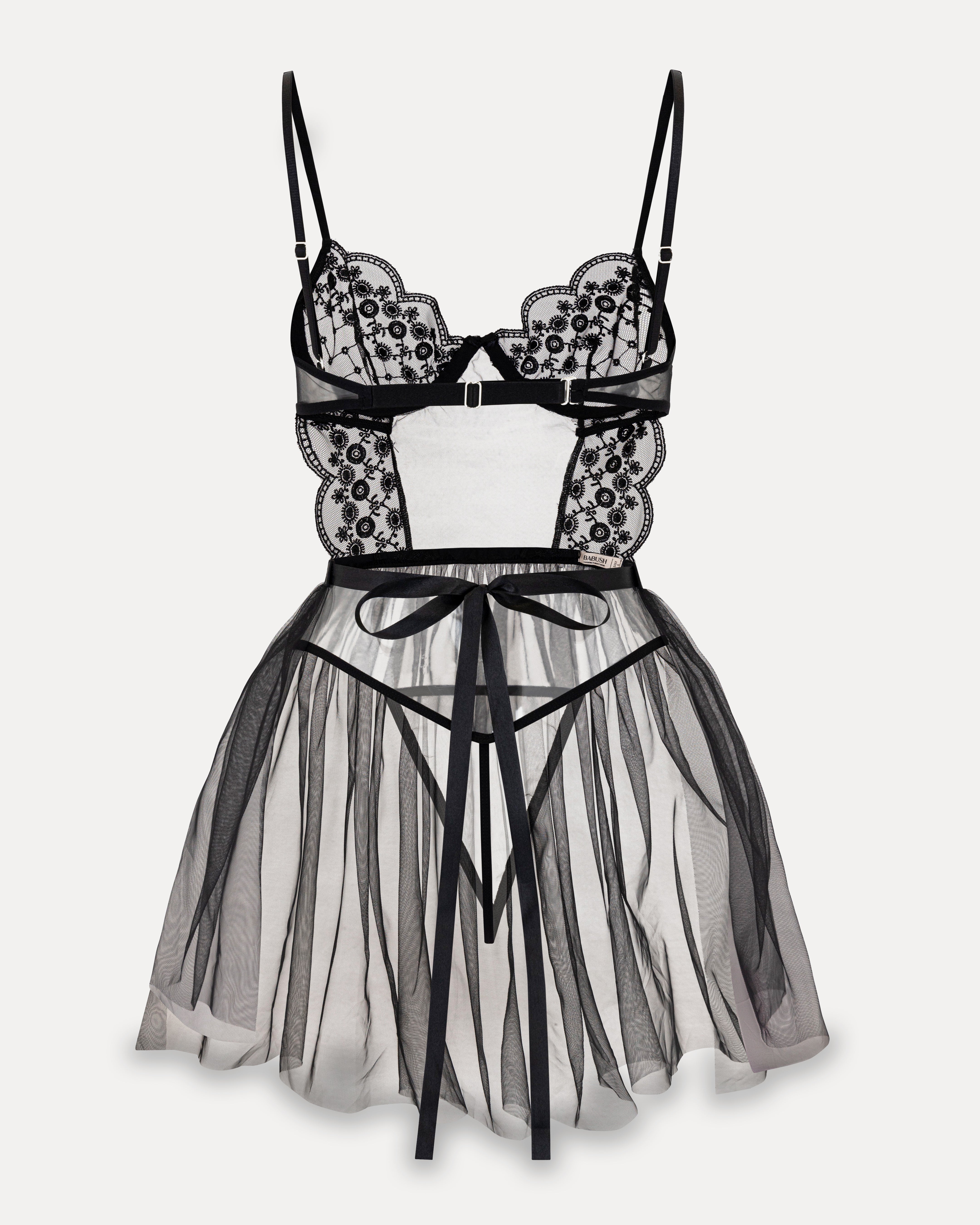 Lune Noire | Bustier dress