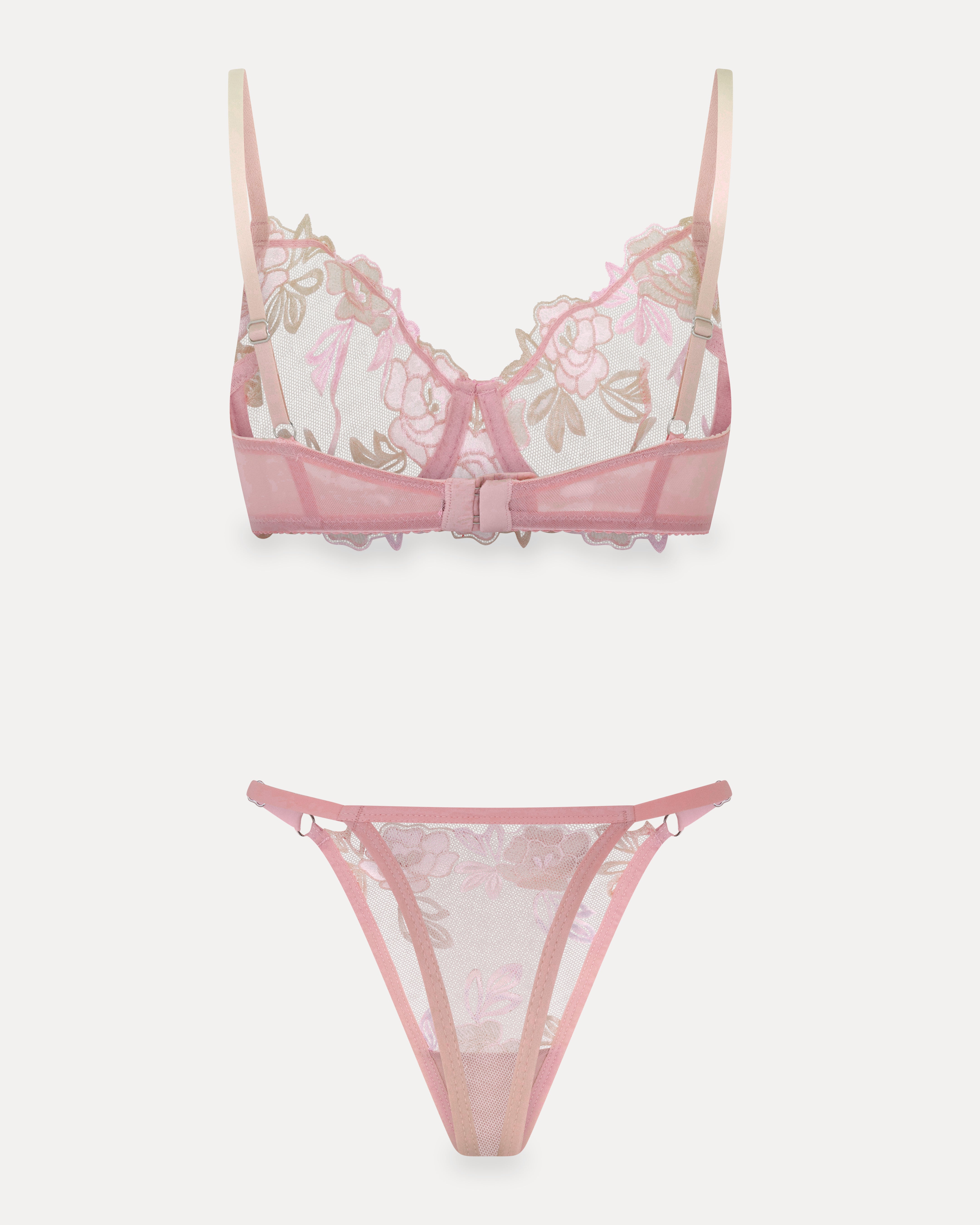 Nude Fleur | Tweedelige set
